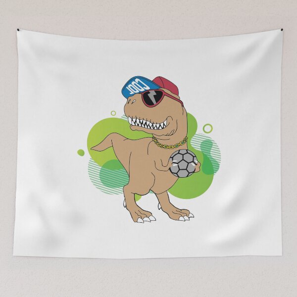 Item preview, cool funny handball trex dino designed and sold by eiwo87.