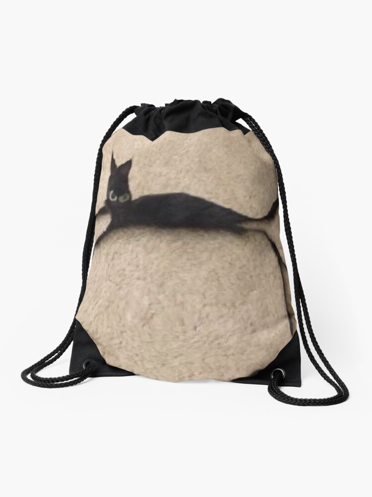 Cat loading icon meme | Drawstring Bag