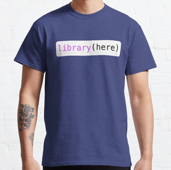 library here Classic T-Shirt