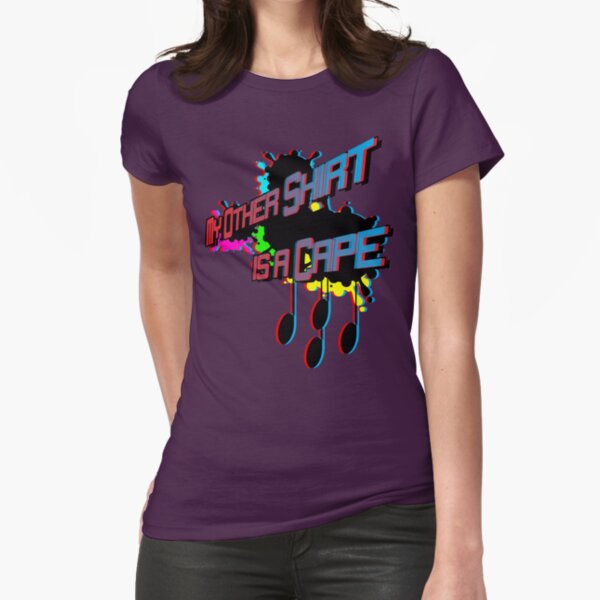 Alter Ego: Anaglyphic Splash! Fitted T-Shirt