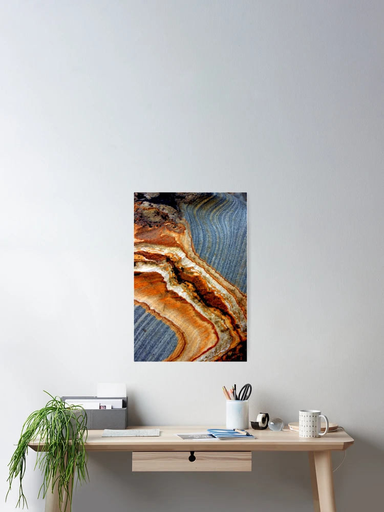 Aperçu 2 sur 3. Poster avec l'œuvre Tidal Patterns créée et vendue par Paul McGuire.