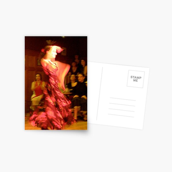 Flamenco Postcard