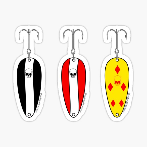 Fishing Lure Stickers for Sale, Free US Shipping