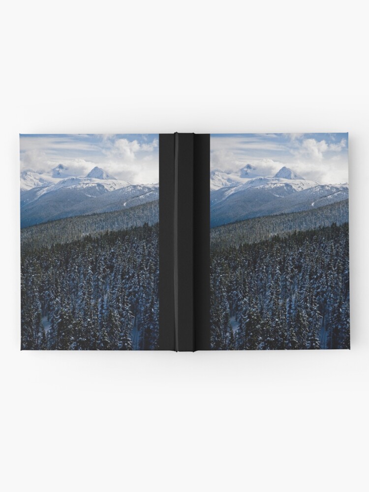 Alternate view of View from Whistler Mountain Hardcover Journal