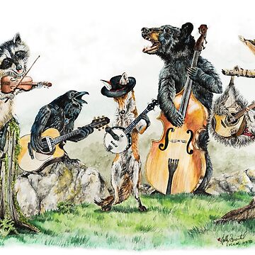 Artwork thumbnail, Bluegrass Gang -  wild animal music by HollySimental