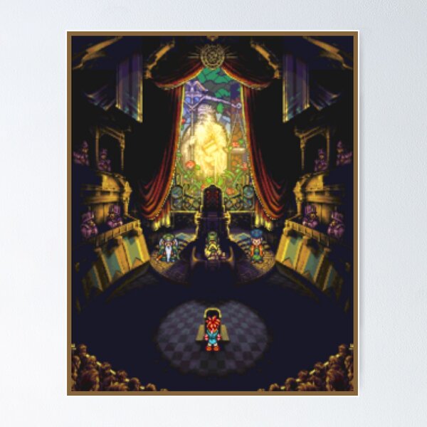 Item preview, The Trial - Chrono Trigger designed and sold by PixelArtStore.