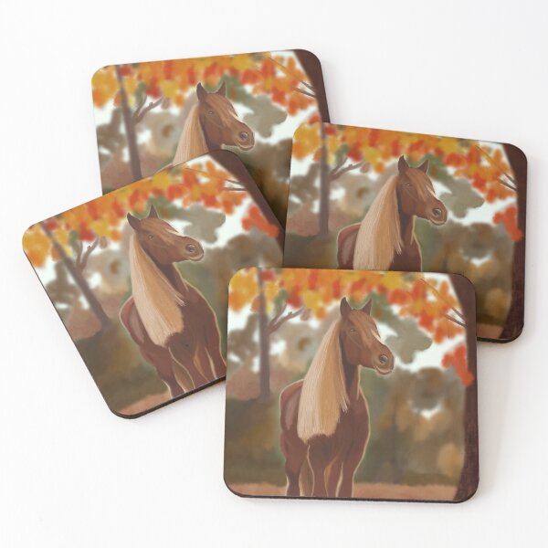 Item preview, Blond horse in automne designed and sold by MelanieNad.