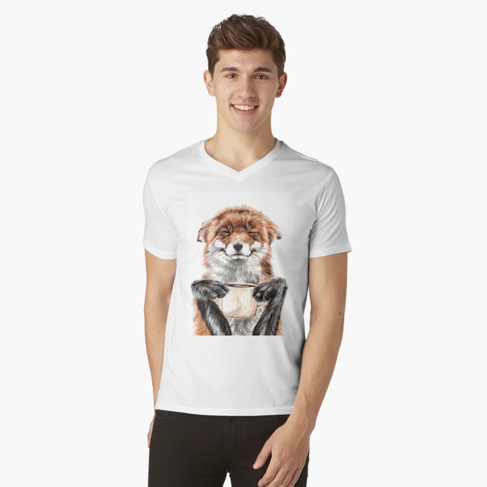 Item preview, V-Neck T-Shirt designed and sold by HollySimental.