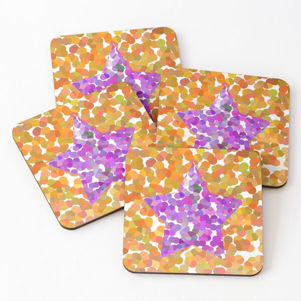 Item preview, I am dotty about this Purple Star on Gold designed and sold by ellenhenry.