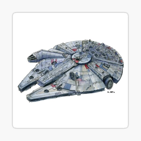 YT-1300 Corellian light freighter Sticker