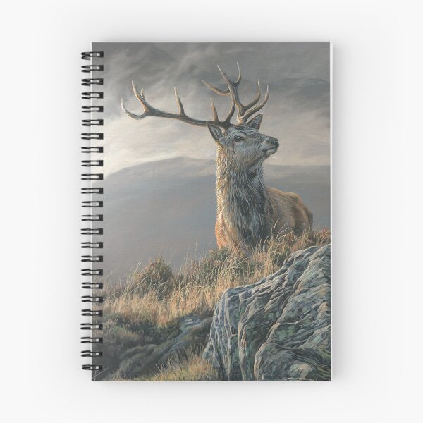 Item preview, Red Deer Stag "Royal" Monarch of the Glen designed and sold by martinridleyart.