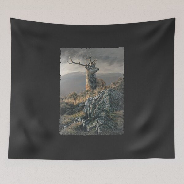 Item preview, Red Deer Stag "Royal" Monarch of the Glen designed and sold by martinridleyart.