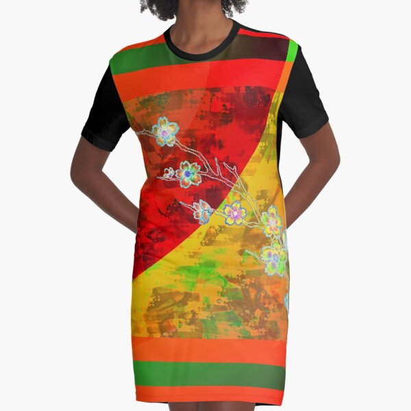 Big Snow Mountain II Graphic T-Shirt Dress