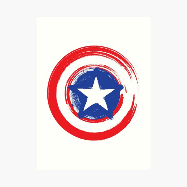 AMERICAN CAPTAIN Art Print