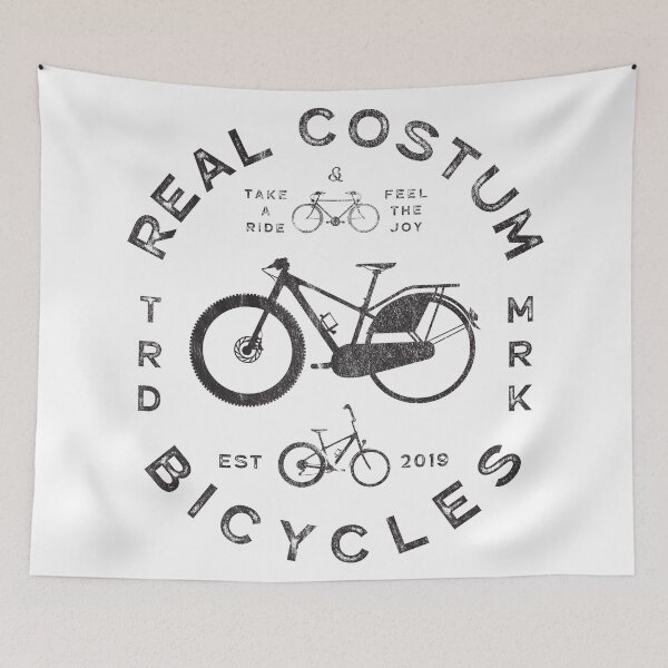 Item preview, Funny Stylish Retro Mountain Bike Bicycle Cycling Cyclist Logo designed and sold by Ziegenbart.