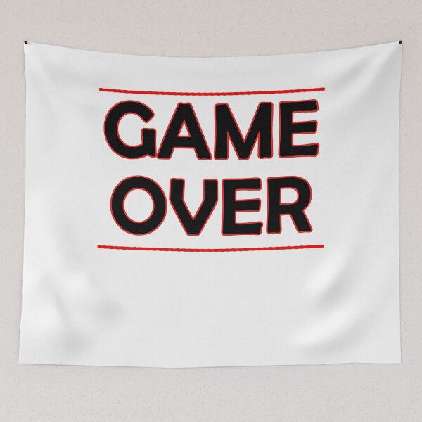 Item preview, Game Over Game is from Gamer Zocker Sport designed and sold by NixBob.