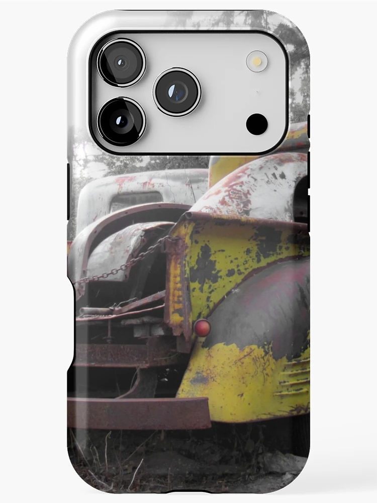 Thumbnail 1 of 4, iPhone Case, Old Rusted Pickup Trucks designed and sold by RustedStudio.