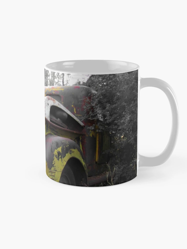 Thumbnail 3 of 6, Coffee Mug, Old Rusted Pickup Trucks designed and sold by RustedStudio.