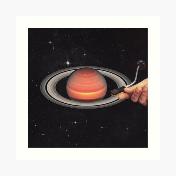 Galactic Dj Art Print