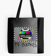TV Sucks! by Chillee Wilson Tote Bag