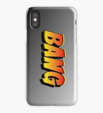 Cartoon BANG by Chillee Wilson iPhone Case