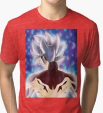 best fan art goku ultra instinct Tri-blend T-Shirt