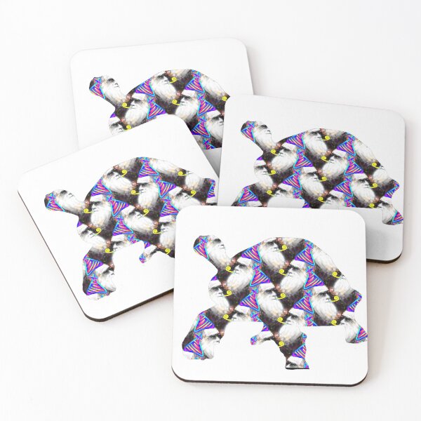 Item preview, Chuck D Having a Party on Darwin Day. On a Giant Tortoise designed and sold by weavernap.