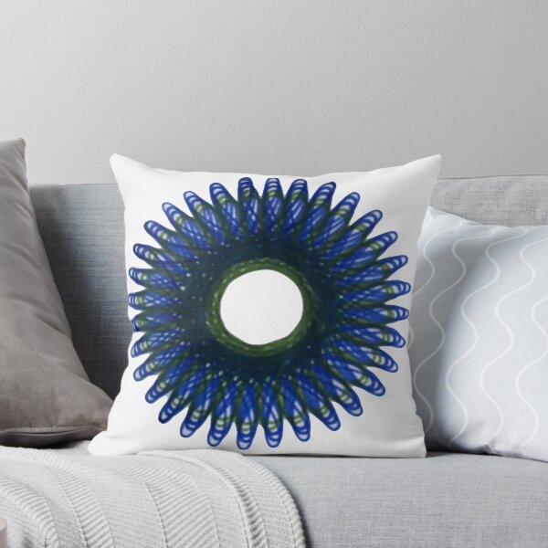 Item preview, Spirograph Peacock Feather Bloom designed and sold by TravellingAlle.