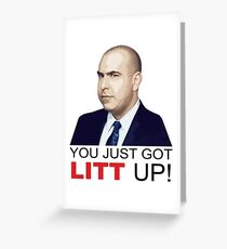Louis Litt Greeting Card