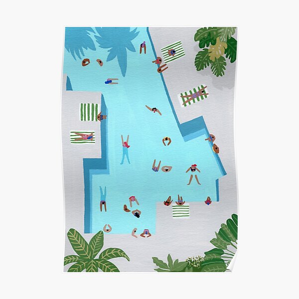 Crisp cut swim Poster