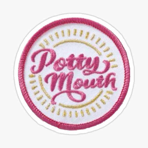 Potty Mouth Sticker