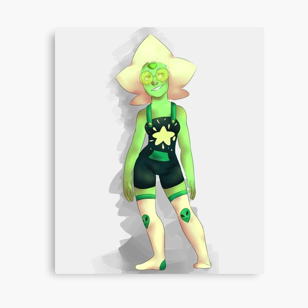Peridot reform sticker Canvas Print