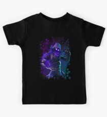 Camiseta para niños Battle Royale Raven azul oscuro oficial oculto