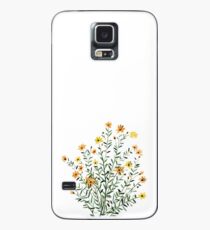 Gelbe Blumen Hülle & Skin für Samsung Galaxy