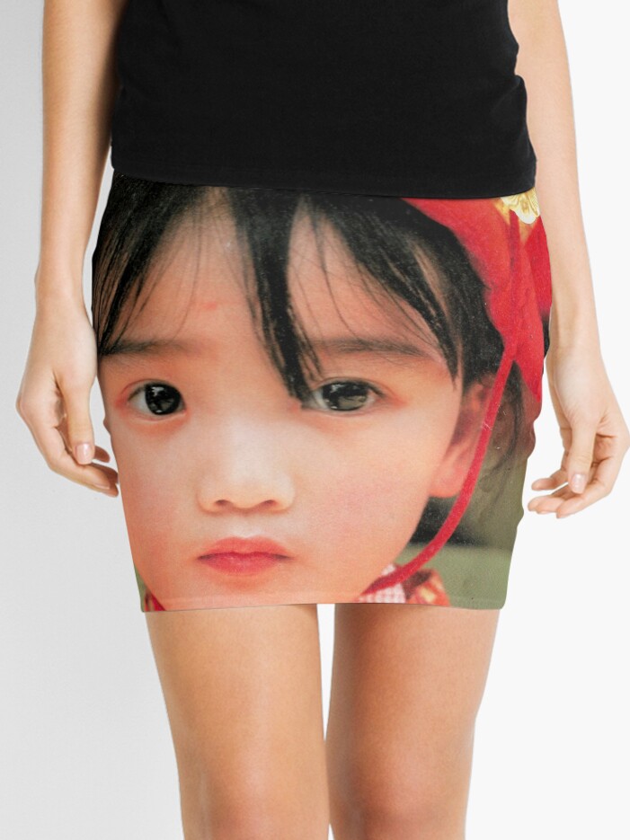 Japanese Little Girl Wearing Kimono Mini Skirt By Rbent Redbubble