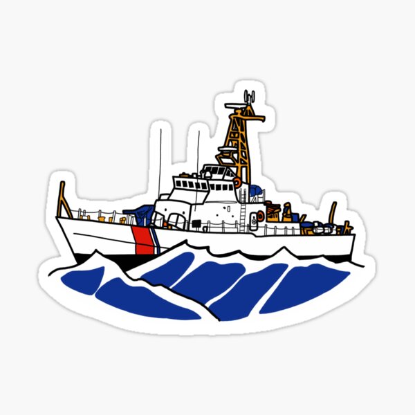 Artikel-Vorschau von CG 110 WPB Island Class Cutter, designt und verkauft von AlwaysReadyCltv.