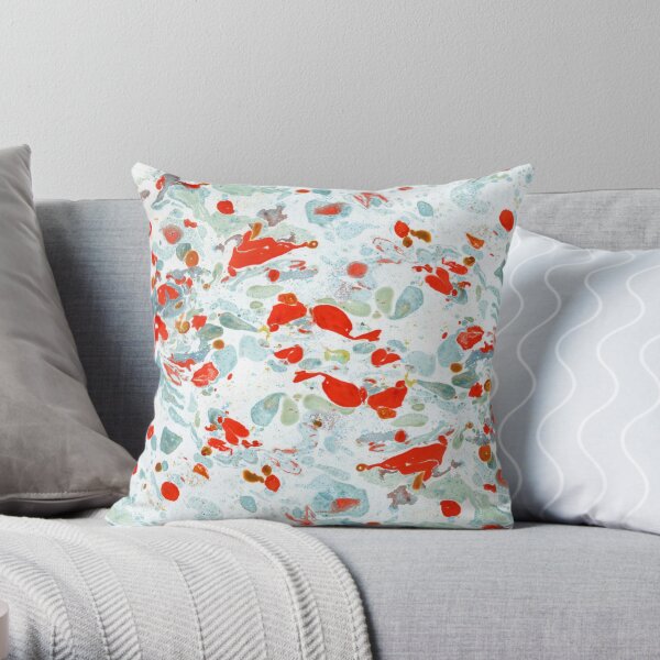 peinture et taches 2 Coussin
