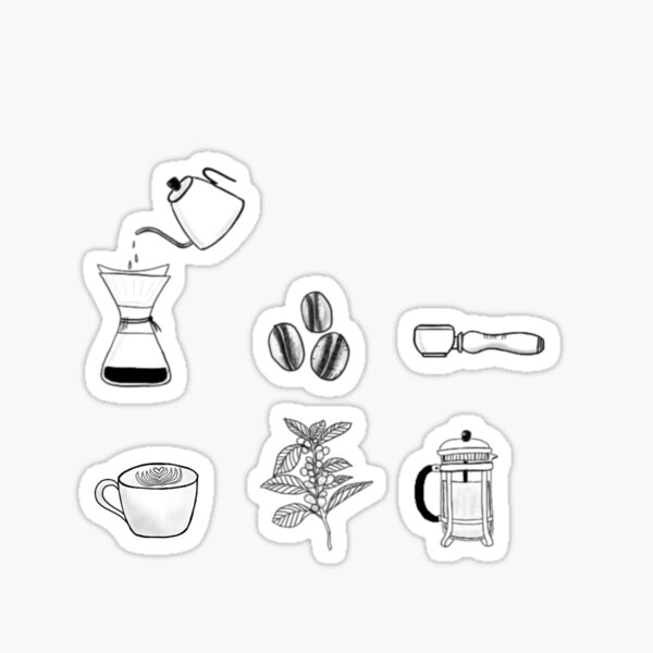 whole lotta coffee Sticker