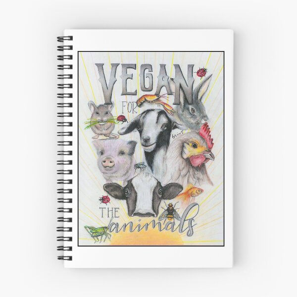 Item preview, Vegan For The Animals designed and sold by BriVTart.