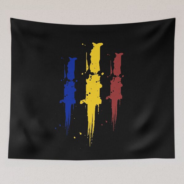 Item preview, Romania Flag Romania Bucharest Fan designed and sold by CORZ.
