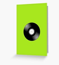 Vinyl Record by Chillee Wilson Greeting Card