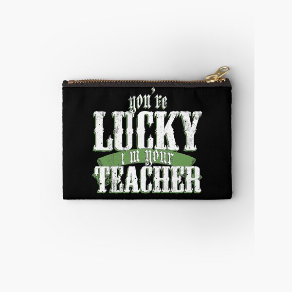 Item preview, St Patricks Day T Shirt For Teachers Lucky Teacher Gift designed and sold by Equanimity7.