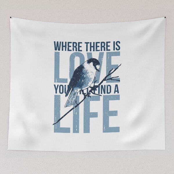Item preview, BIRDS BIRD I love birds WILDLIFE LIVE sayings designed and sold by THE SUPERIORS SHIRT SHOP.