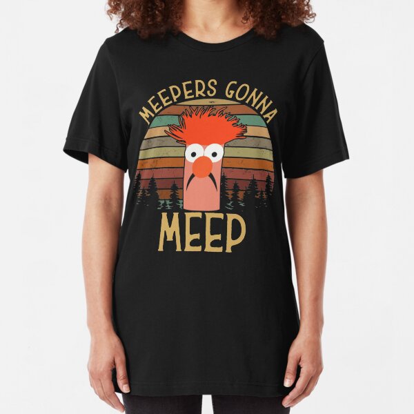 The muppet show beaker meepers gonna meep Slim Fit T-Shirt
