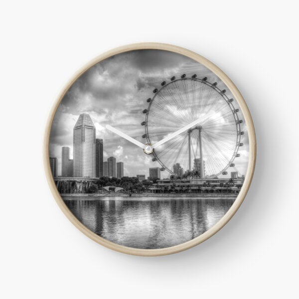 Ferris Wheel Singapore Clock