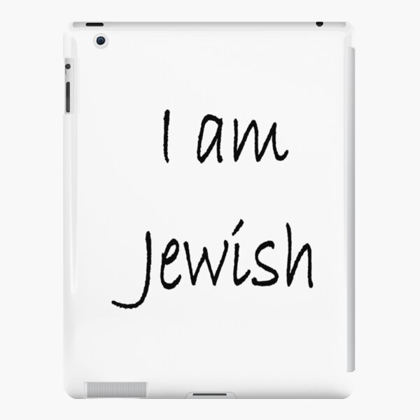 Show solidarity for the #Jewish people: I am Jewish #IamJewish iPad Snap Case