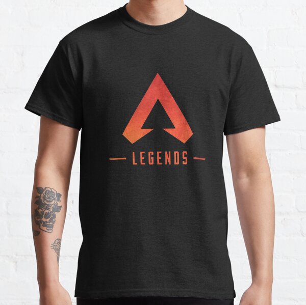 Apex Legends T-Shirt Icône Merch Rouge T-shirt classique