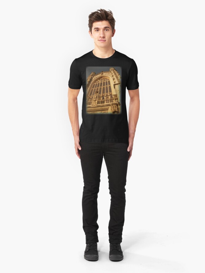 Alternate view of Bath Abbey, Bath, UK Slim Fit T-Shirt