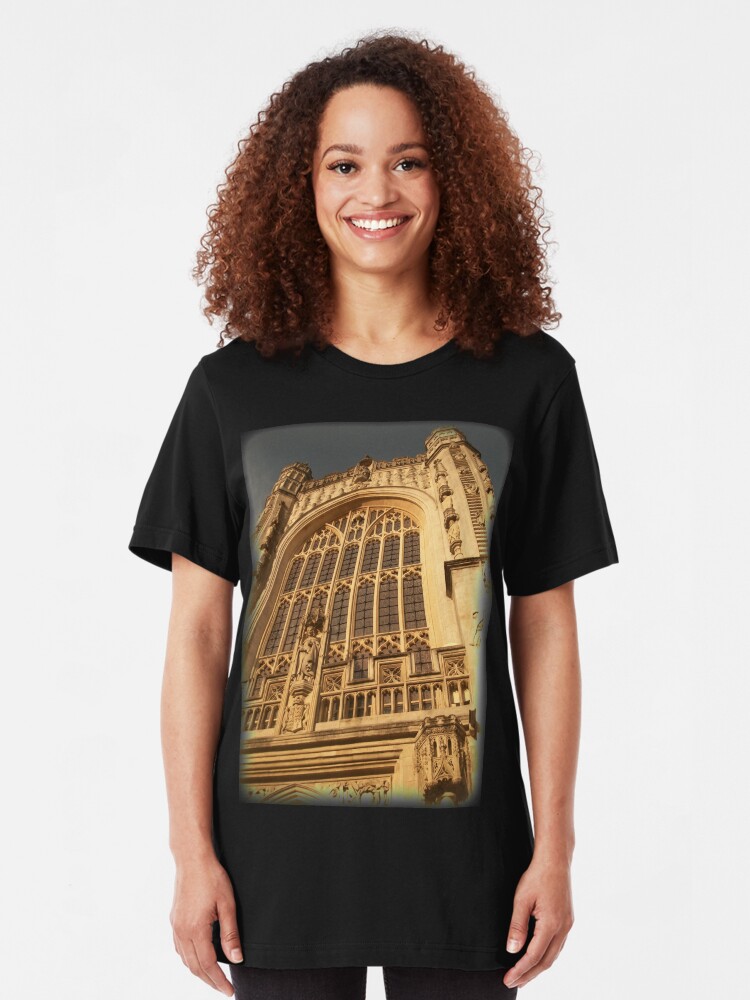 Alternate view of Bath Abbey, Bath, UK Slim Fit T-Shirt