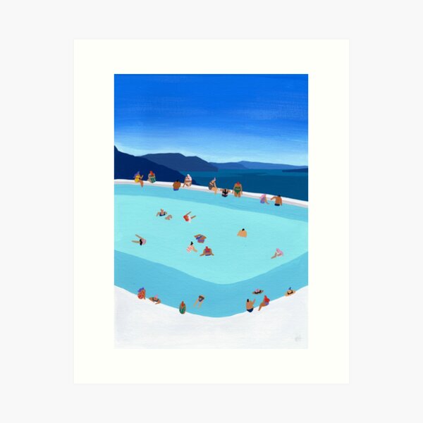 Item preview, Santorini summer designed and sold by HeloBirdie.